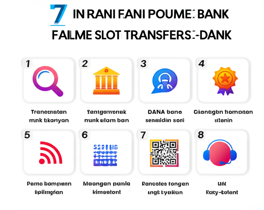 Infografis 7 solusi ampuh mengatasi transfer bank gagal saat deposit slot online