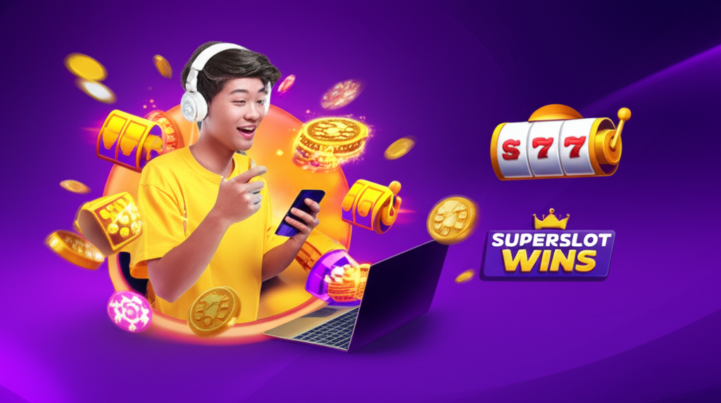 มือใหม่เล่นสล็อตออนไลน์อย่างมั่นใจกับ superslotwins แพลตฟอร์มสล็อตเว็บตรงที่ปลอดภัยและรวดเร็ว