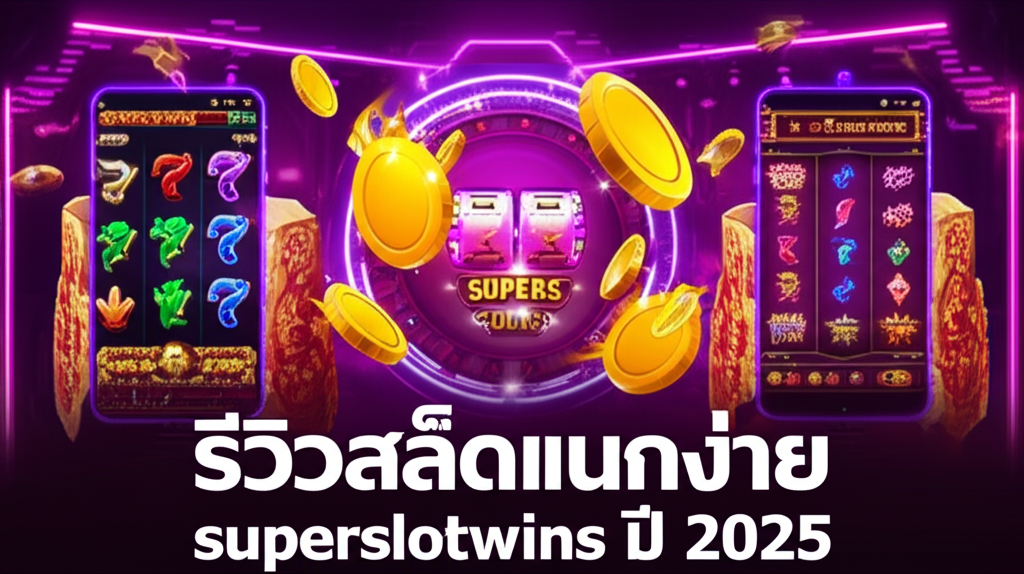รีวิวสล็อตแตกง่าย superslotwins ปี 2025: เกมไหนกำไรเร็วที่สุด?