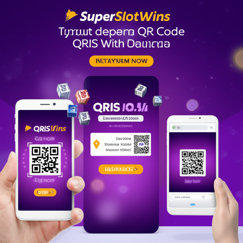 Panduan langkah demi langkah deposit menggunakan QRIS di SuperSlotWins