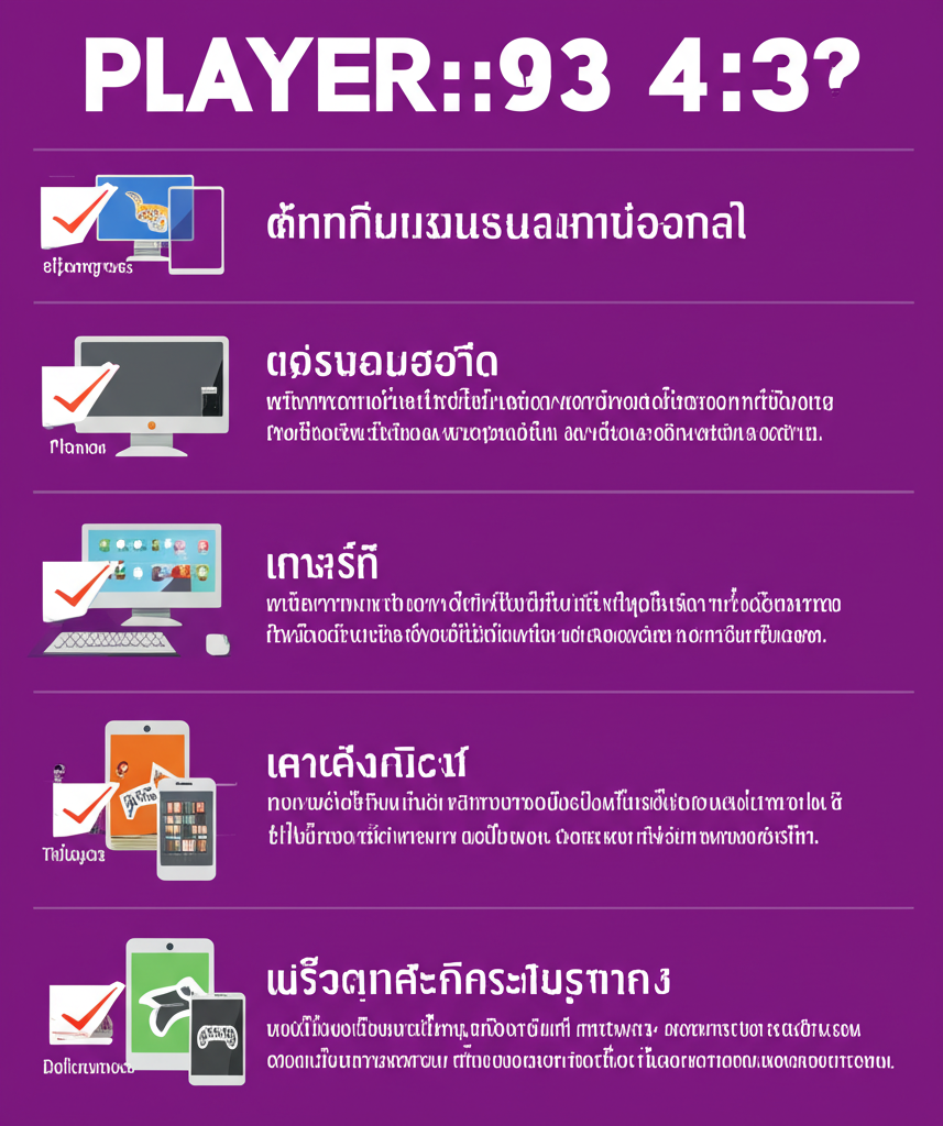 ตารางแนะนำอุปกรณ์เล่นสล็อตตามกลุ่มผู้เล่นและความถี่ในการเล่น