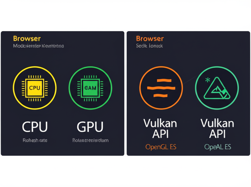 Infografis perbedaan teknis konsumsi baterai antara aplikasi mobile dan browser untuk slot gaming