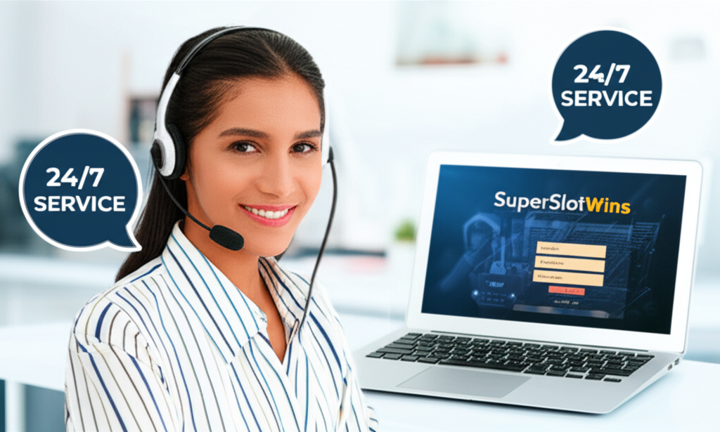 Layanan pelanggan 24/7 SuperSlotWins siap membantu masalah transfer bank gagal dan deposit slot online