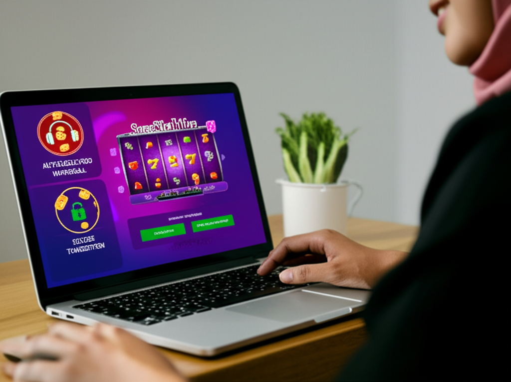 Pemain slot online Indonesia mengelola modal dengan platform SuperSlotWins yang menampilkan fitur setoran dan penarikan otomatis serta layanan pelanggan 24/7