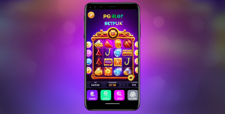 ภาพหน้าจอมือถือแสดงเกมสล็อต PG Slot และ Betflix พร้อมปุ่ม Auto Play และ Quick Spin บนหน้าจอมือถือ แสดงถึงฟีเจอร์พิเศษและความสะดวกในการเล่นเกมบนมือถือ