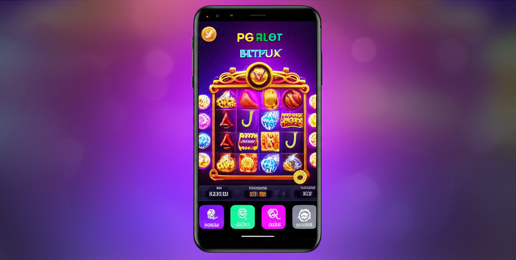 ภาพหน้าจอมือถือแสดงเกมสล็อต PG Slot และ Betflix พร้อมปุ่ม Auto Play และ Quick Spin บนหน้าจอมือถือ แสดงถึงฟีเจอร์พิเศษและความสะดวกในการเล่นเกมบนมือถือ