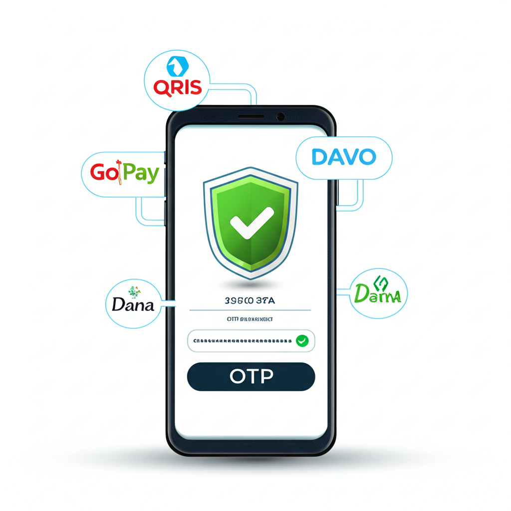 Proses withdraw slot online yang aman dengan verifikasi 2FA dan OTP serta metode pembayaran lokal Indonesia