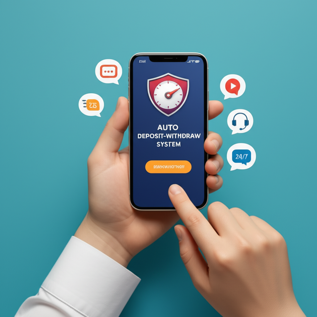 ระบบฝาก-ถอนออโต้ superslotwins รวดเร็ว ปลอดภัย พร้อมบริการลูกค้า 24 ชั่วโมง