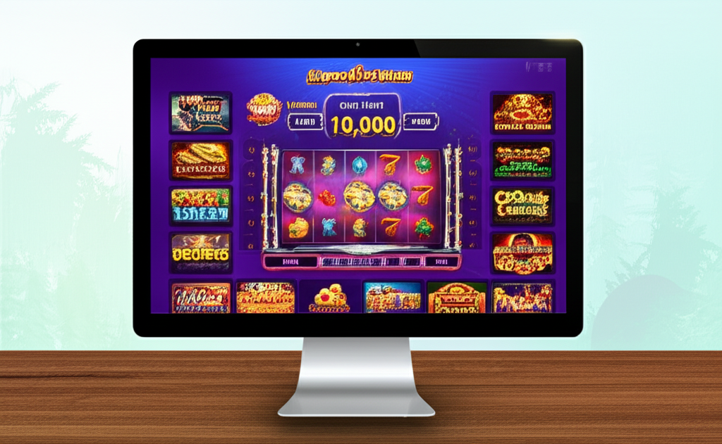 หน้าจอระบบทดลองเล่นสล็อตฟรี superslotwins พร้อมเครดิตฟรี 10,000 เครดิตและเกมเดโม่จากค่ายชั้นนำ