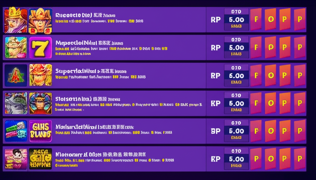 ตารางเปรียบเทียบเกมทดลองเล่น superslotwins ยอดนิยม พร้อมข้อมูล RTP ความผันผวน และแจ็คพอต เหมาะกับสไตล์ผู้เล่นต่างๆ