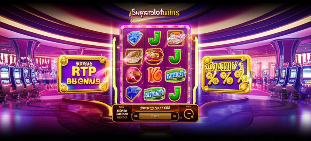 ภาพประกอบเกมสล็อตยอดนิยมใน superslotwins พร้อมแสดงค่า RTP และโบนัสแตกบ่อยในบรรยากาศคาสิโนออนไลน์ทันสมัย