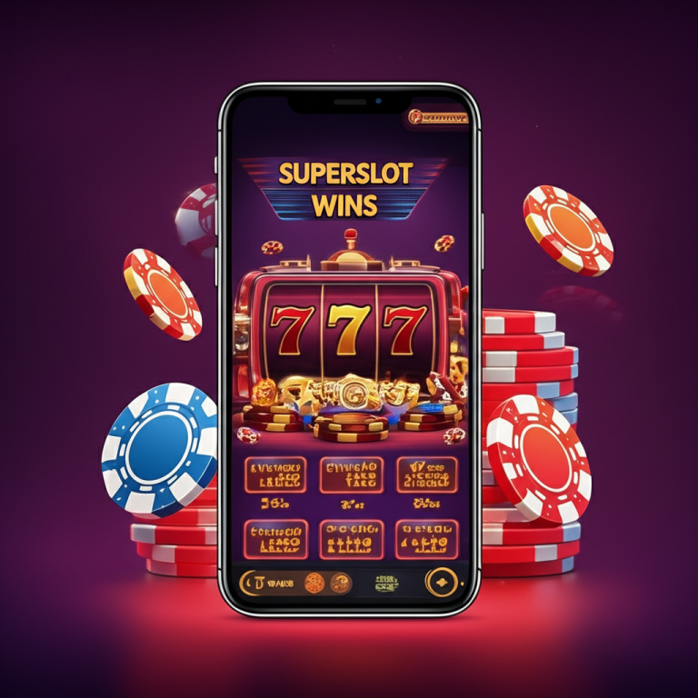 ภาพหน้าปกของ superslotwins แพลตฟอร์มคาสิโนออนไลน์ครบวงจร พร้อมโปรโมชั่นและโบนัสปี 2025