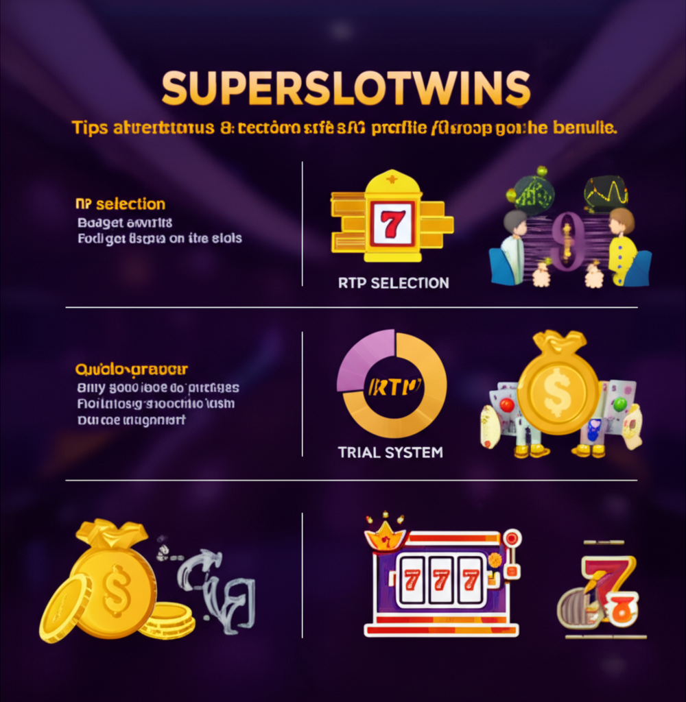 เทคนิคการเล่นสล็อต superslotwins ให้โบนัสแตกบ่อยและกำไรเร็ว แสดงวิธีเลือกเกม RTP สูงและการบริหารงบประมาณ