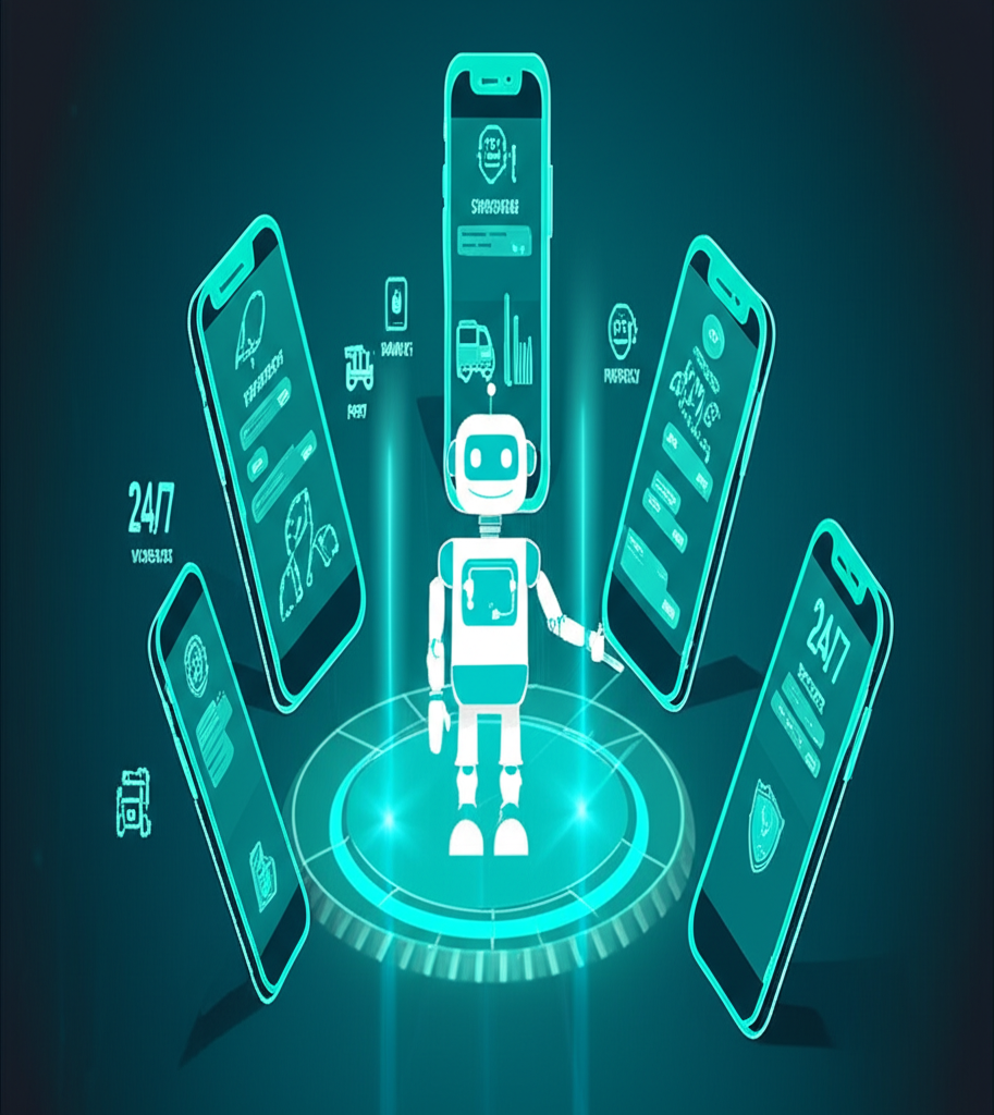 Chatbot and automation integration for WhatsApp Business API supporting 24/7 customer service and secure transactions