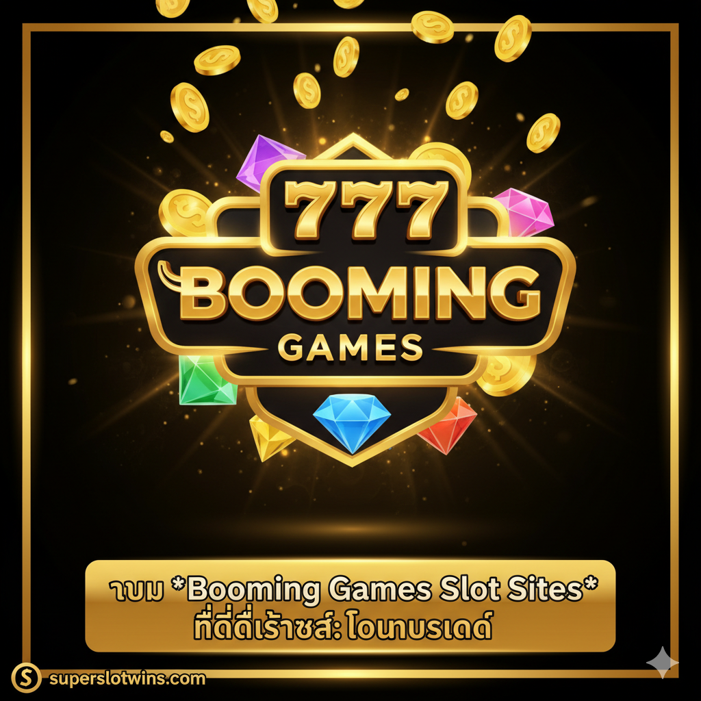 ภาพเน้นฟีเจอร์เด่นของ Booming Games คือ 'Hold and Win' และ 'Megaways' แสดงภาพหน้าจอเกม The Rodfather Megaways หรือเกมที่มีฟีเจอร์ Hold and Win ที่กำลังล็อกสัญลักษณ์โบนัส (Bonus Symbols) อยู่บนวงล้อ ในฉากหลังควรมีเอฟเฟกต์แสงสีทองสว่างจ้าเน้นบริเวณที่สัญลักษณ์ถูกล็อก ให้ความรู้สึกถึงช่วงเวลาที่กำลังจะได้รับแจ็กพอตใหญ่ มีข้อความเล็กๆ กำกับเป็นภาษาไทยว่า 'ฟีเจอร์ Hold and Win เอกลักษณ์จาก Booming Games' เน้นย้ำความน่าตื่นเต้นของกลไกเกมที่เป็นจุดขายหลักของค่ายนี้