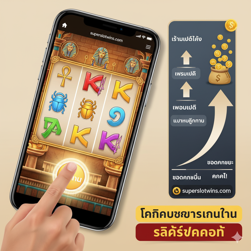 ภาพแสดงฟีเจอร์เด่นของเกมสล็อตฟาโรห์: 'Free Spins' โดยมีฉากหลักเป็นหน้าจอเกมที่แสดงผลการชนะครั้งใหญ่ (Big Win) ในรอบโบนัส Free Spin เน้นที่สัญลักษณ์ Scatter (เช่น หนังสือหรือปิรามิด) 3 ตัวขึ้นไปที่กำลังเปล่งแสงสีทอง สื่อถึงการปลดล็อกโบนัส มีตัวอักษร 'FREE SPINS' หรือ 'BONUS ROUND' ขนาดใหญ่แบบตัวหนาและมีประกายไฟล้อมรอบ สไตล์ภาพควรเป็นแบบกราฟิกเกมสล็อตยุคใหม่ สีสันสดใส คมชัด และเน้นความตื่นเต้นของตัวคูณ (Multiplier) ที่เพิ่มขึ้น