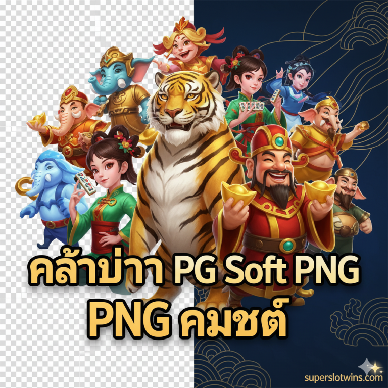 🔥 โหลดฟรี! Karakter Slot PG Soft PNG คุณภาพสูง: คลังภาพตัวละครสำหรับนักออกแบบ (superslotwins)