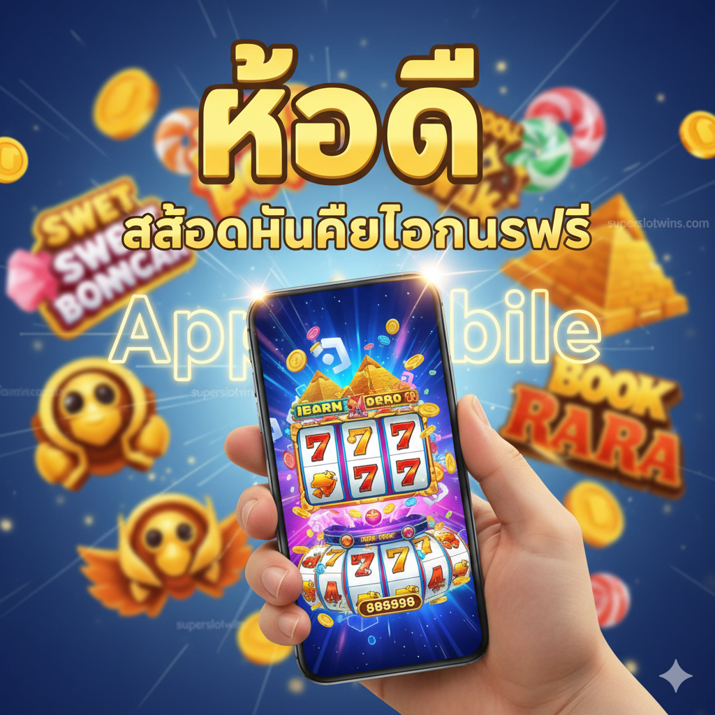 Un'immagine vibrante che ritrae una mano che tiene uno smartphone su cui è in esecuzione un gioco di slot, evidenziando il vantaggio del gioco mobile e il bonus slot mobile.