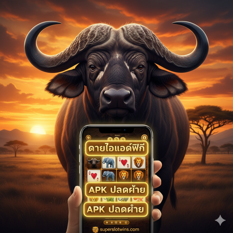 ✅ African Buffalo Slot APK ดาวน์โหลดฟรี! เล่นสล็อตควายแอฟริกา ปลอดภัย 100%