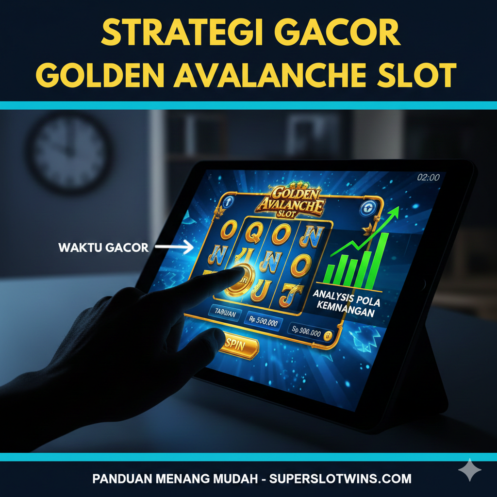 Gambar penutup yang menginspirasi dan merangkum potensi Maxwin. Visual harus berupa tampilan layar Maxwin dari Golden Avalanche Slot—mungkin simbol Scatter atau simbol paling berharga memenuhi gulungan. Cahaya emas yang menyilaukan memenuhi frame, dan koin atau uang kertas beterbangan di sekitar. Teks besar 'MAXWIN' atau 'JACKPOT' dapat ditambahkan di tengah dengan font tebal dan mewah. Gambar harus memberikan kesan akhir yang kuat tentang potensi hadiah besar dan mendorong pembaca untuk segera mencoba game tersebut di superslotwins.com.