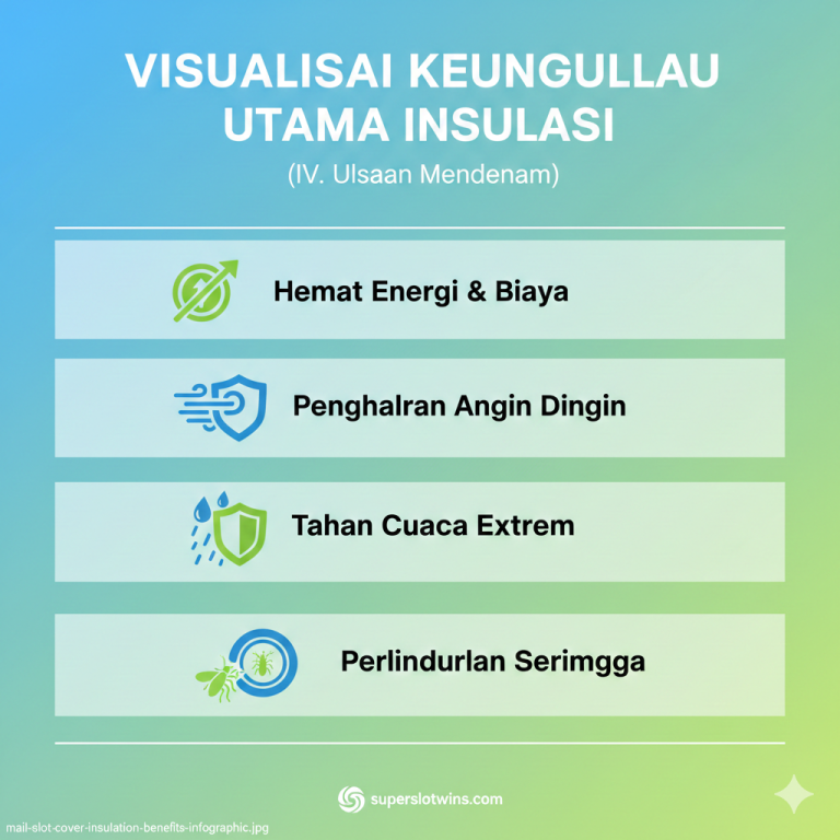 Ulasan 5 Mail Slot Cover Insulation Terbaik: Solusi Stop Angin & Hemat Energi