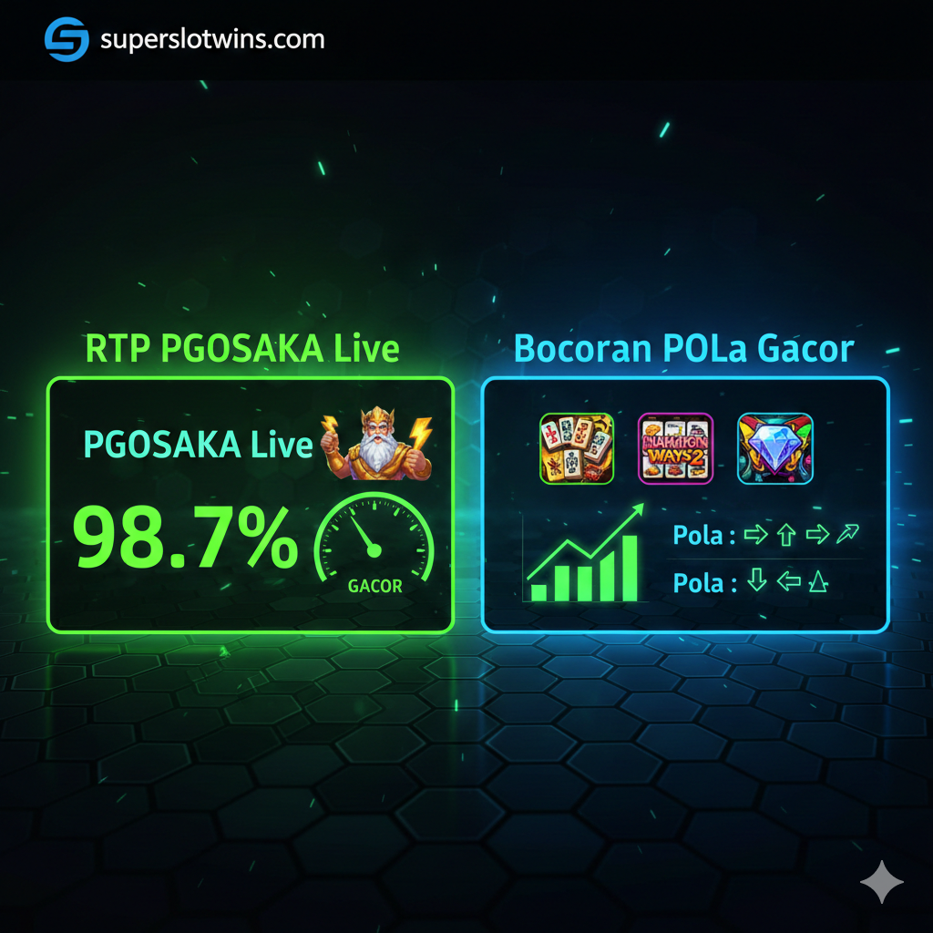 Gambar yang menonjolkan fitur utama: 'RTP Live' dan layanan 24/7. Tampilkan antarmuka monitor atau layar ponsel dengan tampilan data persentase RTP (misalnya 98.7% untuk 'Gates of Olympus') dalam warna hijau cerah yang menunjukkan 'Gacor'. Di sampingnya, ilustrasikan ikon jam (24 jam) dan ikon Live Chat/WhatsApp untuk menekankan layanan pelanggan. Gunakan warna biru tua dan hijau neon untuk menciptakan kesan teknologi dan akurasi data. Komposisi harus berupa kolase informatif yang jelas dan mudah dipahami, menunjukkan bahwa data dan dukungan selalu tersedia.